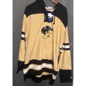 New NHL Florida Panthers  mid weight cotton hoodie men 3XL NWT Lace up Strings